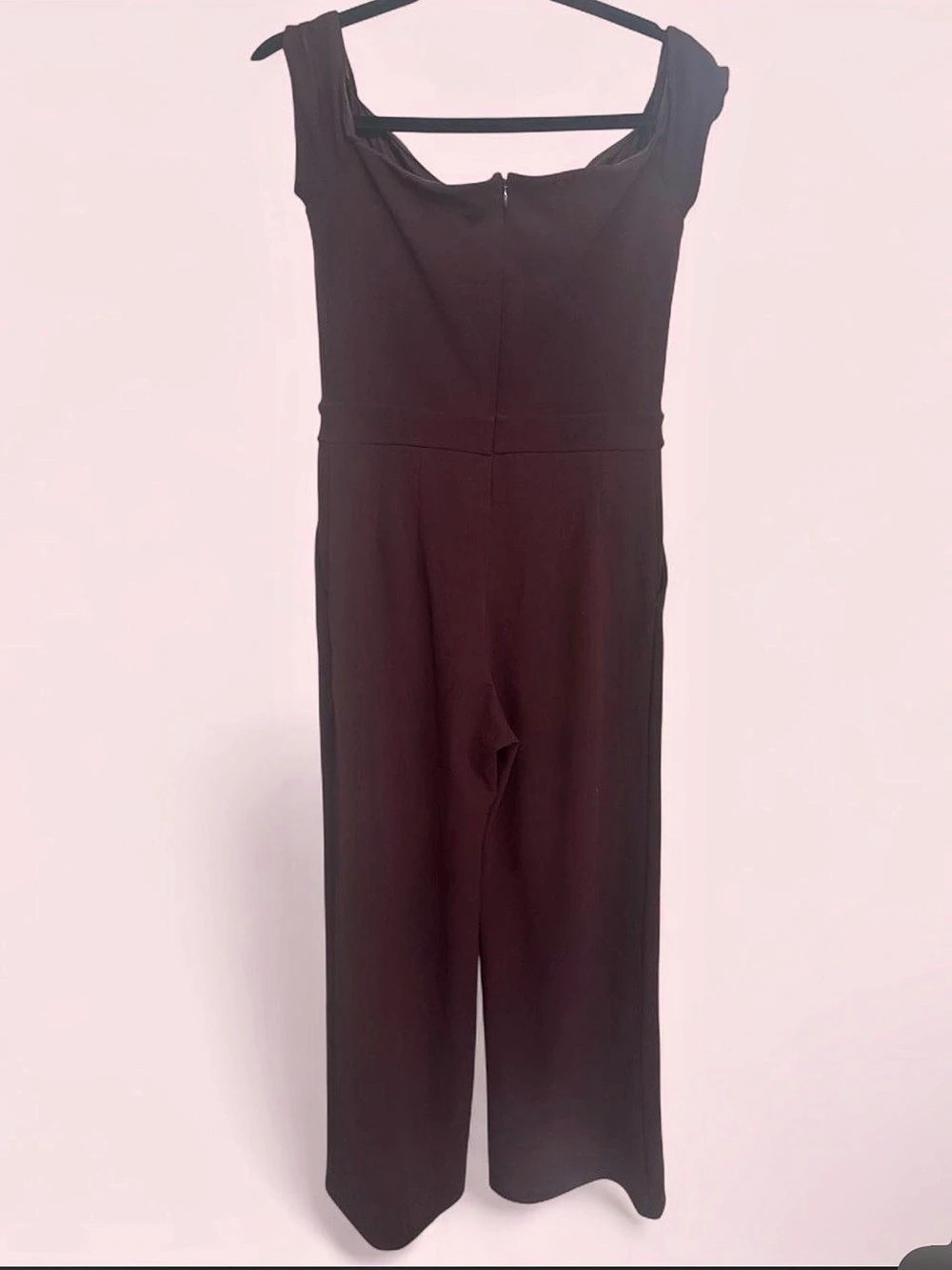 Express Burgundy Jumpsuit Size Small Like New
